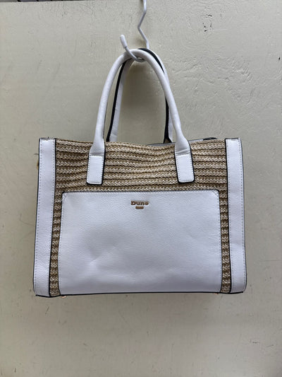 Dune White Tote Bag