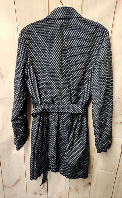 J McLaughlin Women's Size M Navy Raincoat