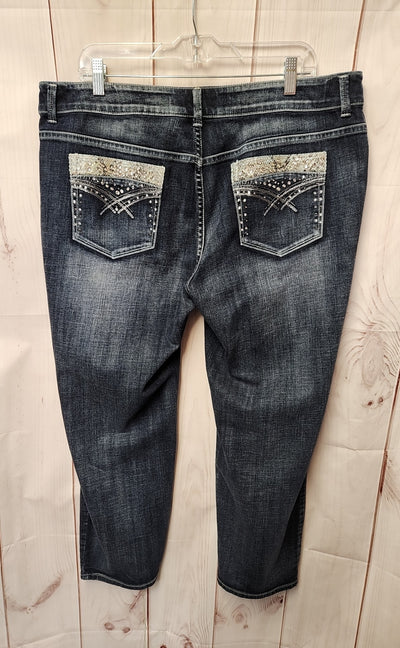 Chico's Women's Size 16 Blue Jeans