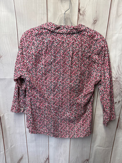 LL Bean Women's Size S Pink 3/4 Sleeve Top