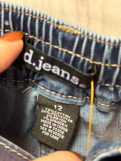 D Jeans Women's Size 31 (11-12) Blue Jeans
