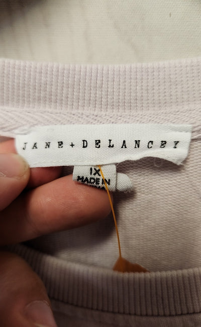 Jane & Delancey Women's Size 1X Purple Long Sleeve Top