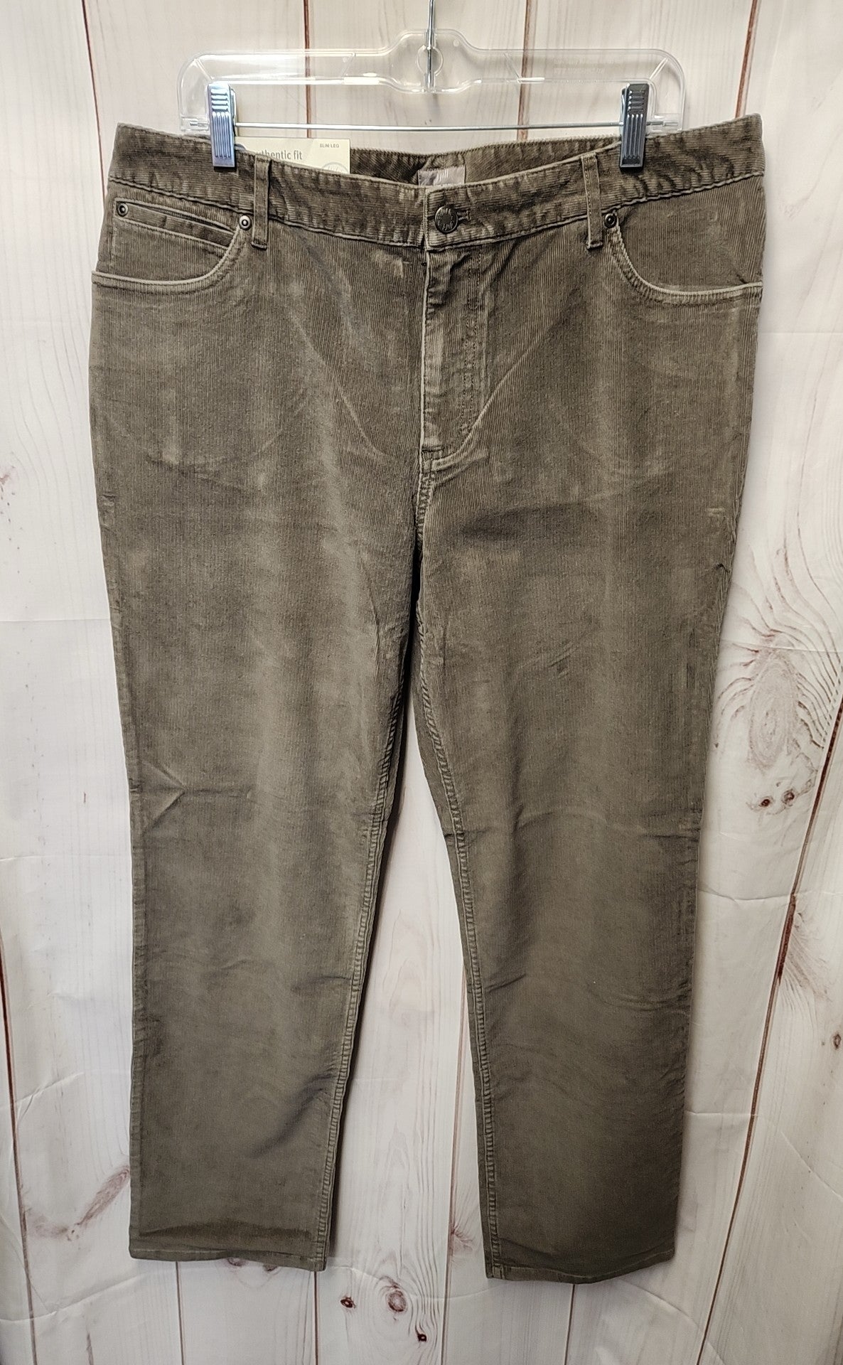 NWT J Jill Women's Size 16 Brown Corduroy Pants