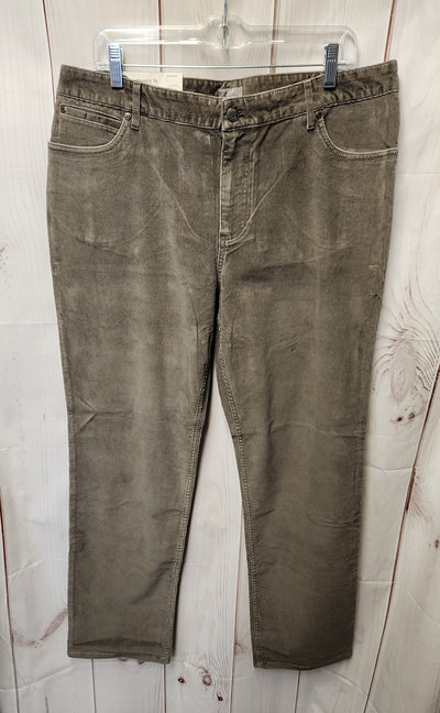 NWT J Jill Women's Size 16 Brown Corduroy Pants