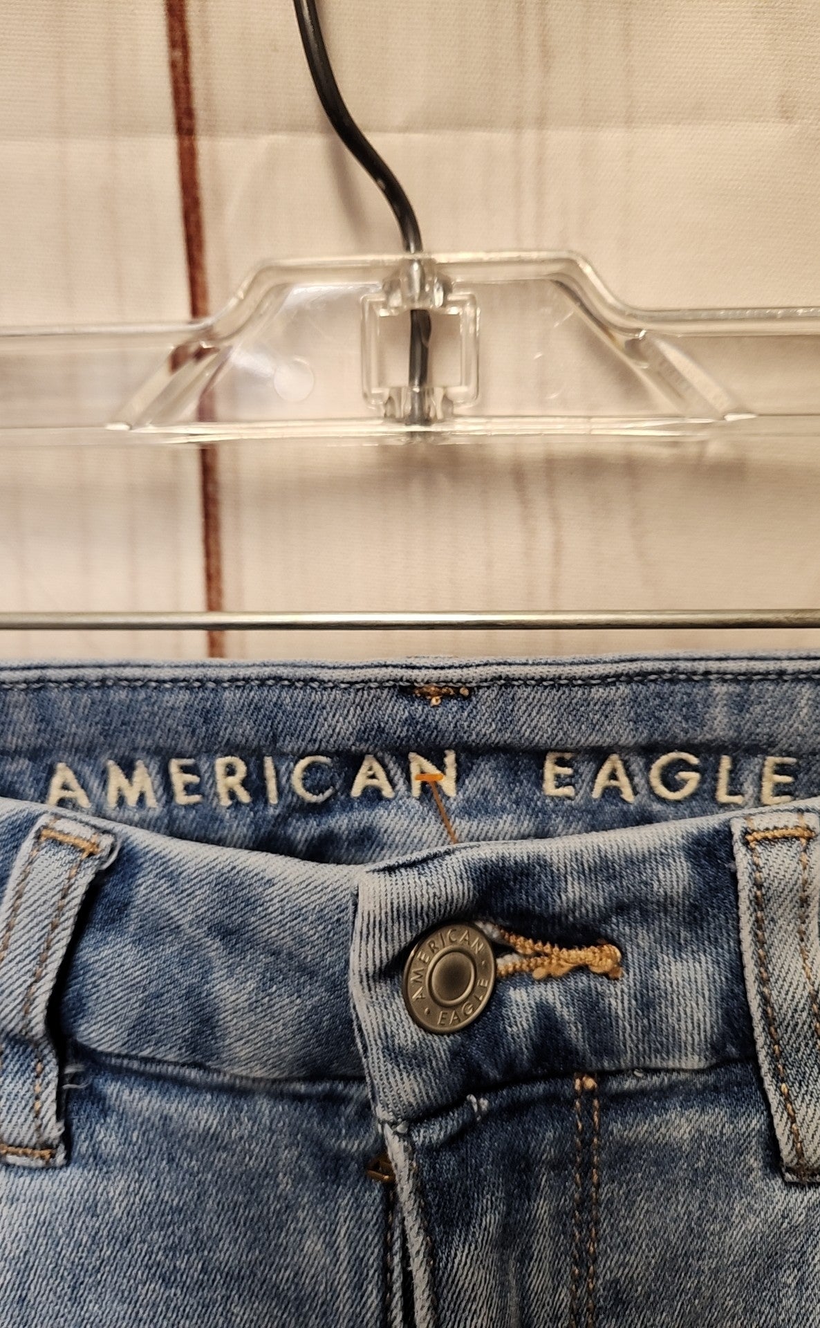 American Eagle Women's Size 25 (0) Blue Jeans Curvy Hi- Rise Jegging