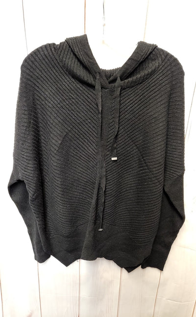 Stitchdrop Women's Size S Black Hooded Sweater