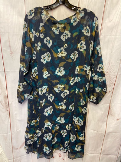 Cabi Women's Size XL Blue Dress