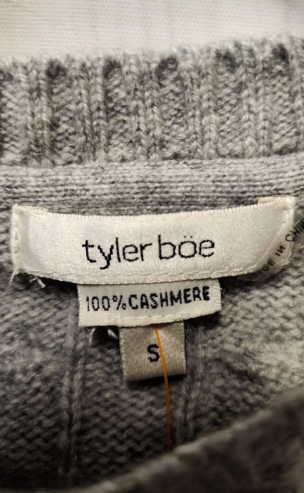 Tyler Boe Women's Size S Gray Cashmere Sweater