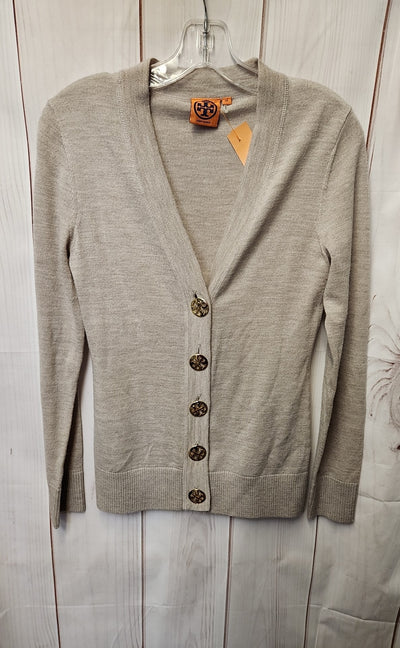 Tory Burch Women's Size XS Beige Cardigan