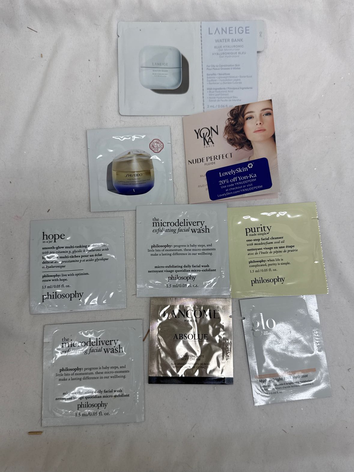 9PCS Misc. Cosmetic Samples