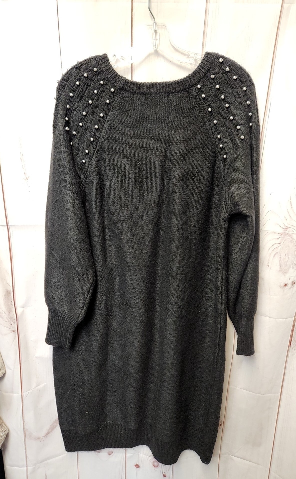NWT Lane Bryant Women's Size 18/20 Black Knit Dress