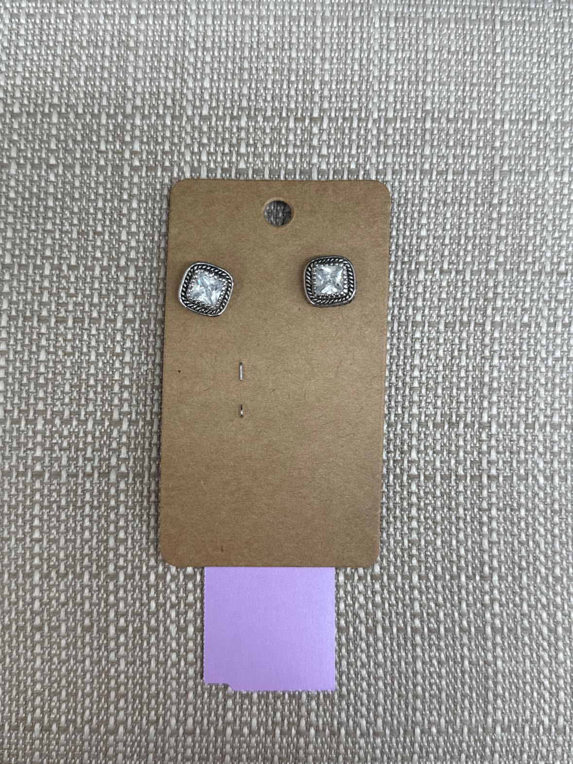 Silver Stud Earrings