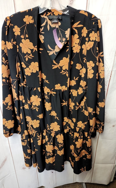 Sanctuary Women's Size M Black Floral Dress