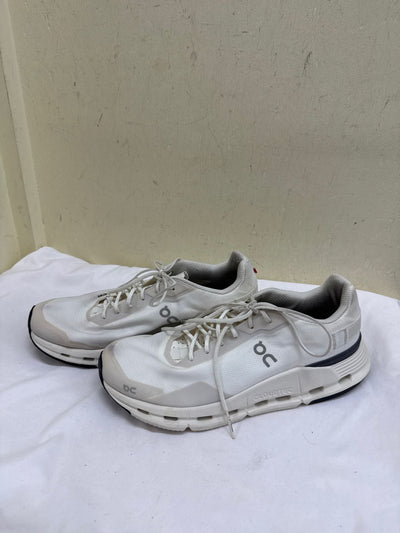 On Cloud Women's Size 10 White Sneakers Shoes