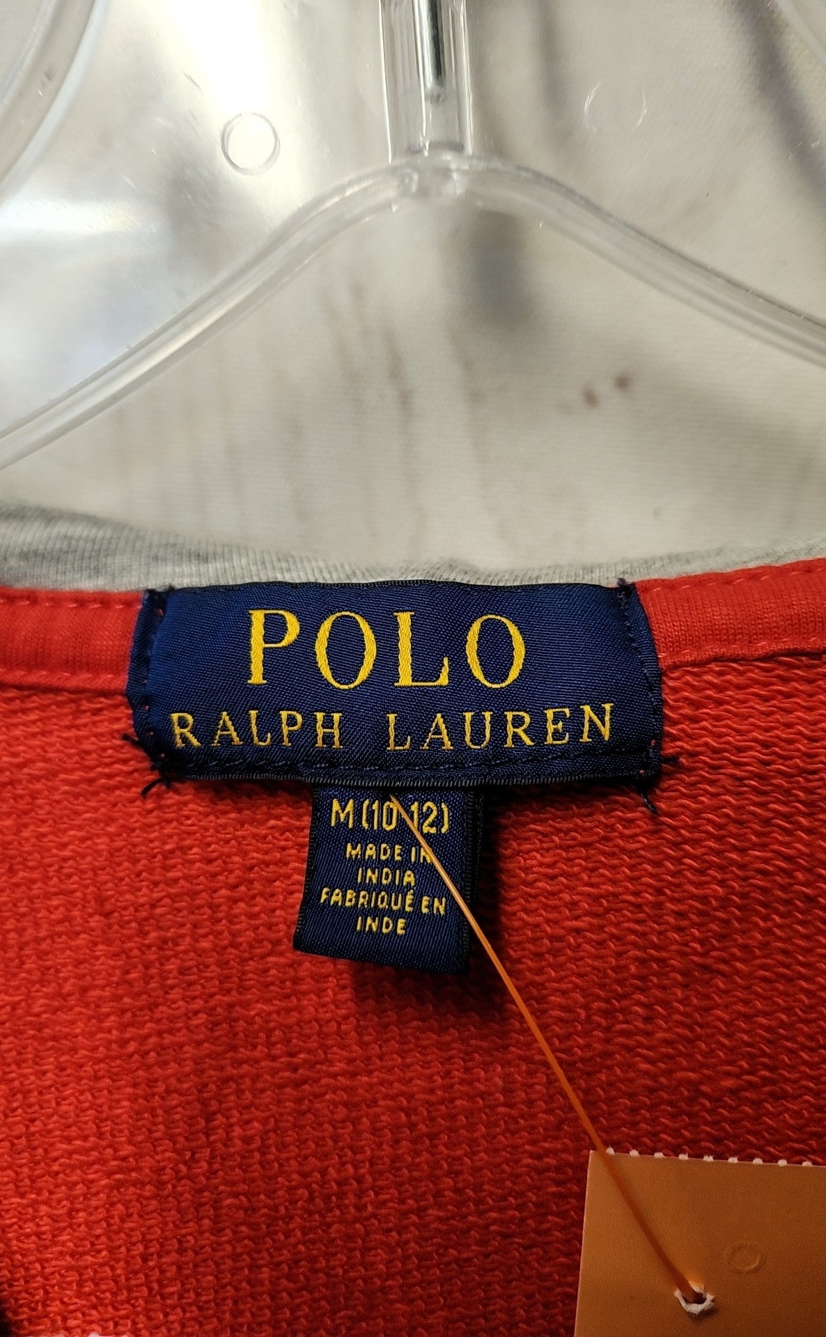 Polo by Ralph Lauren Boy's Size 10/12 Red & Blue Jacket