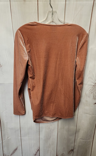 Sundance Women's Size S Peach Long Sleeve Top
