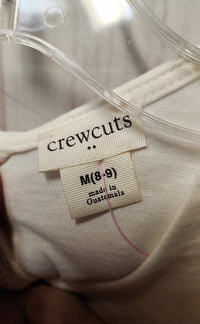 Crewcuts Girl's Size 8/10 White Shirt