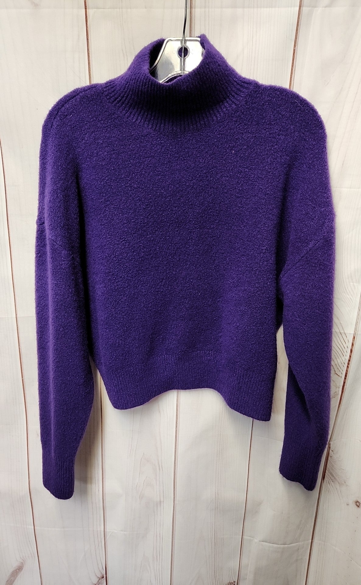 Zara Women's Size M Purple Sweater