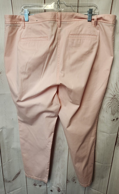 Talbots Women's Size 16 Pale Pink Pants Girlfriend Chino