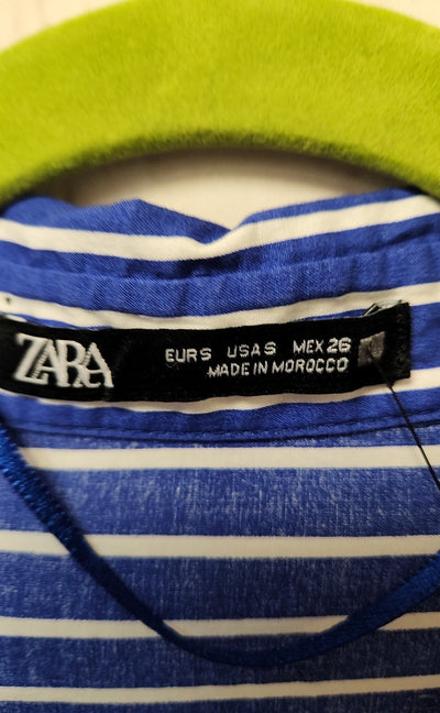 Zara Women's Size S Blue Dress