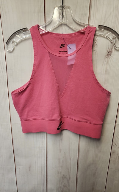 Nike Women's Size M Pink Sleeveless Top