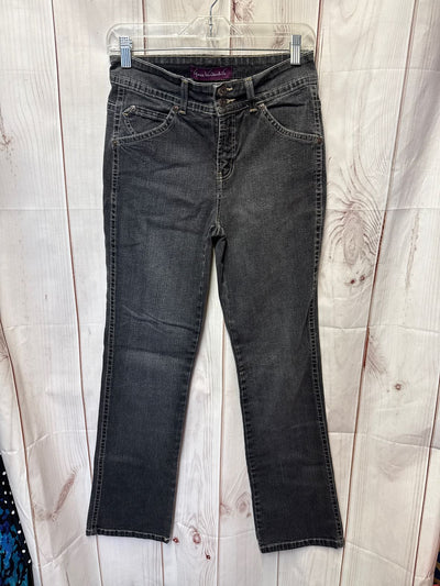 Gloria Vanderbilt Women's Size 28 (5-6) Black Jeans
