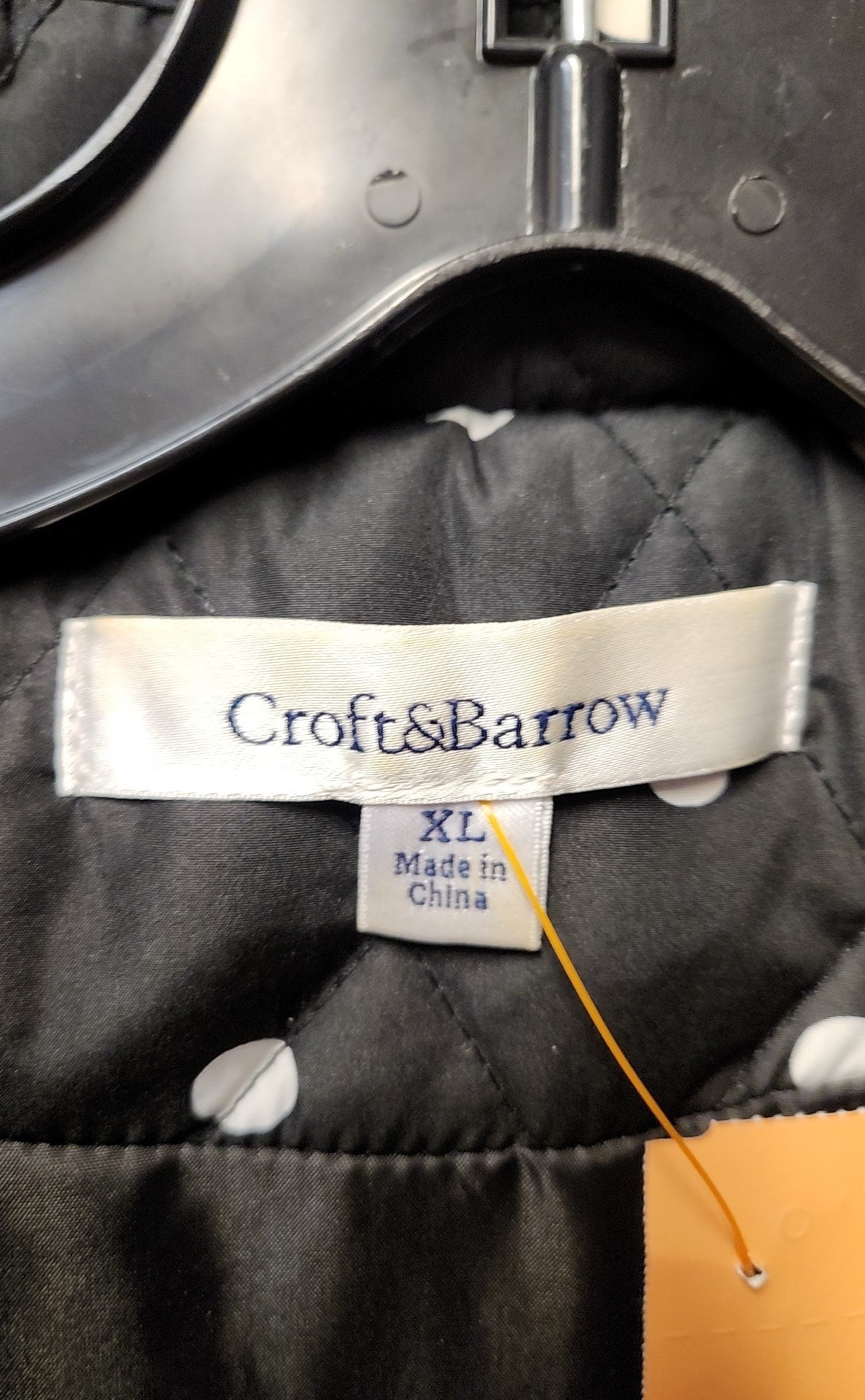 Croft & Barrow Women's Size XL Black Vest