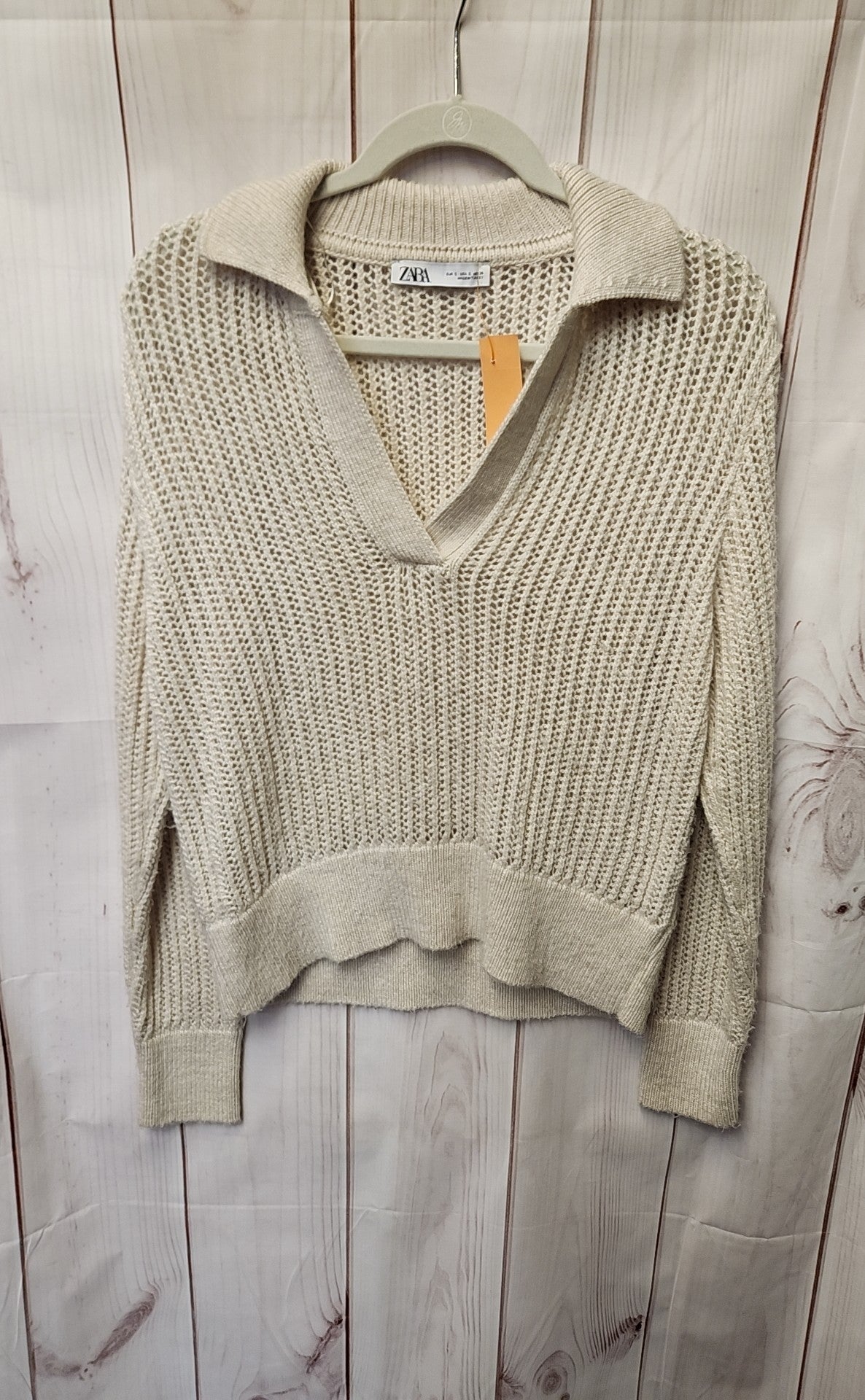 Zara Women's Size S White Sweater
