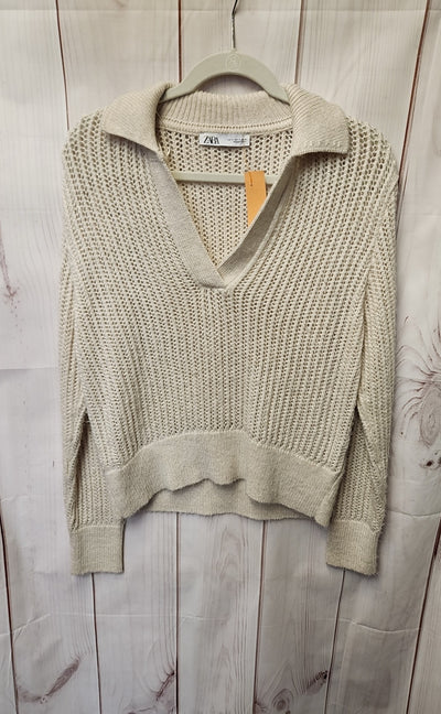 Zara Women's Size S White Sweater