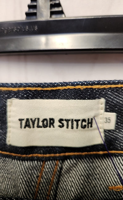 Taylor Stitch Men's Size 35 Blue Jeans Slim