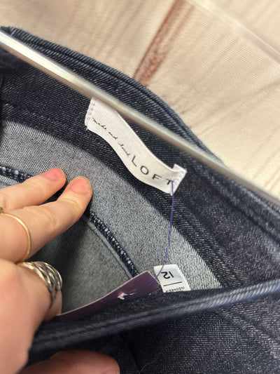 Loft Women's Size 12 Blue Skirt