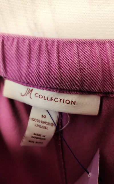 JM Collection Women's Size 14 Pink Skirt