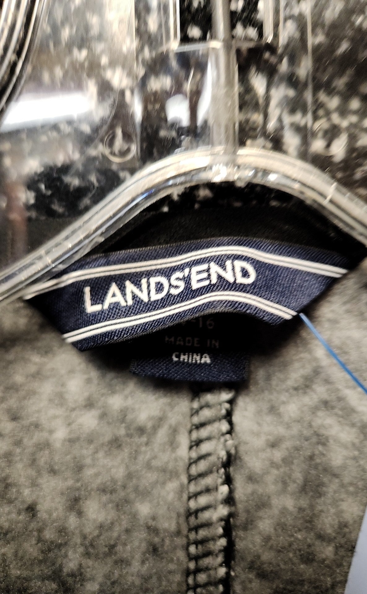 Lands End Women's Size L Black Jacket