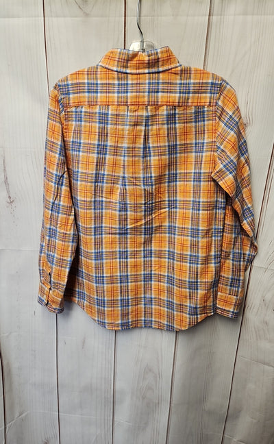 NWT Janie & Jack Boy's Size 8 Orange Shirt