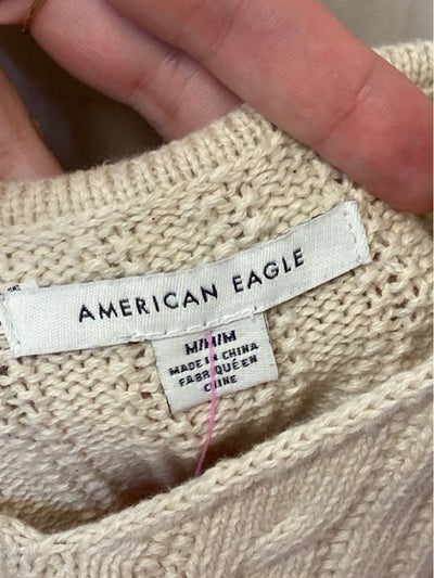 American Eagle Women's Size M Beige Sleeveless Top