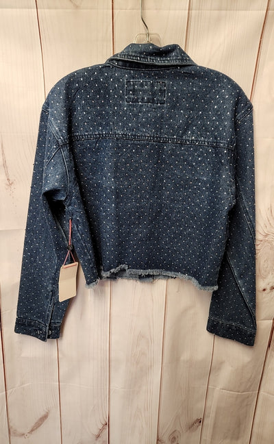 Denim Blvd Women's Size L Blue Jacket
