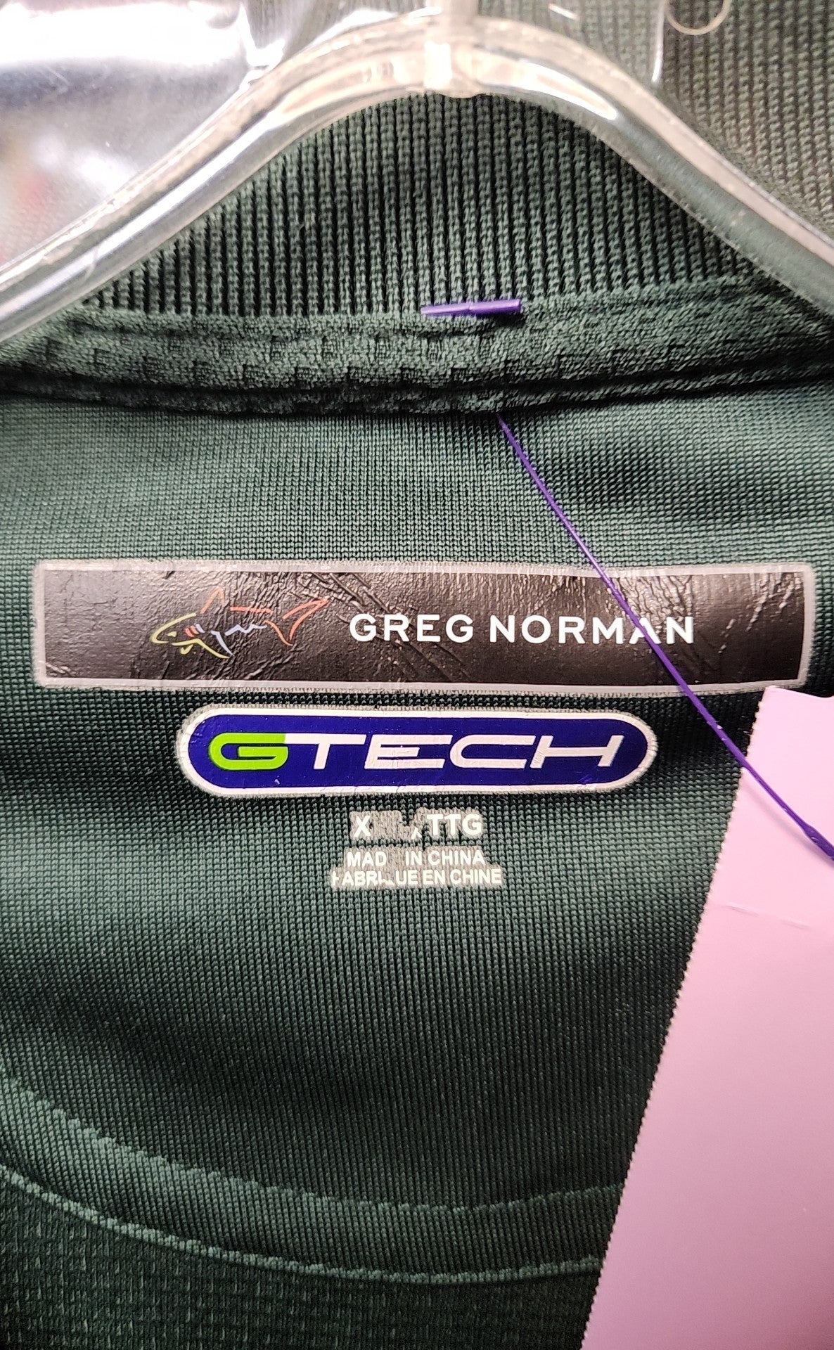 NWT Greg Norman Men's Size XXL Green Shirt