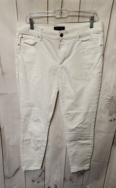 Ann Taylor Women's Size 29 (7-8) White Jeans