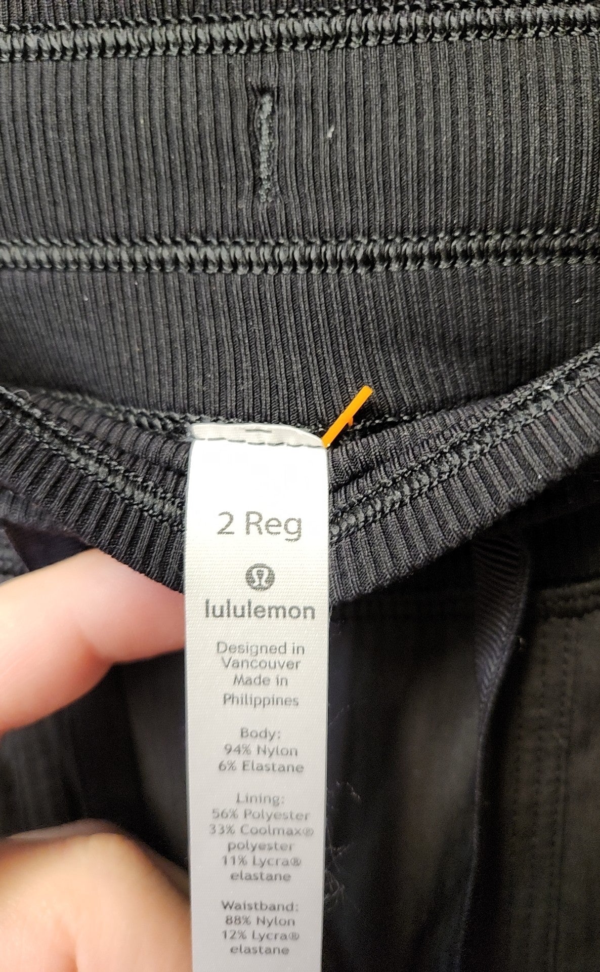 Lululemon Women's Size 2 Black Active Pants