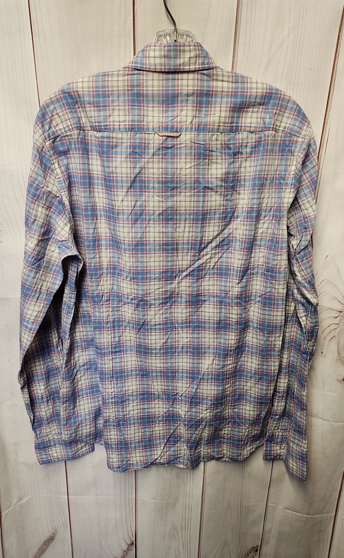 As Is - Wrinkled - Boss Orange  Men's Size M Blue Shirt