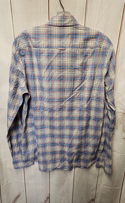 As Is - Wrinkled - Boss Orange  Men's Size M Blue Shirt