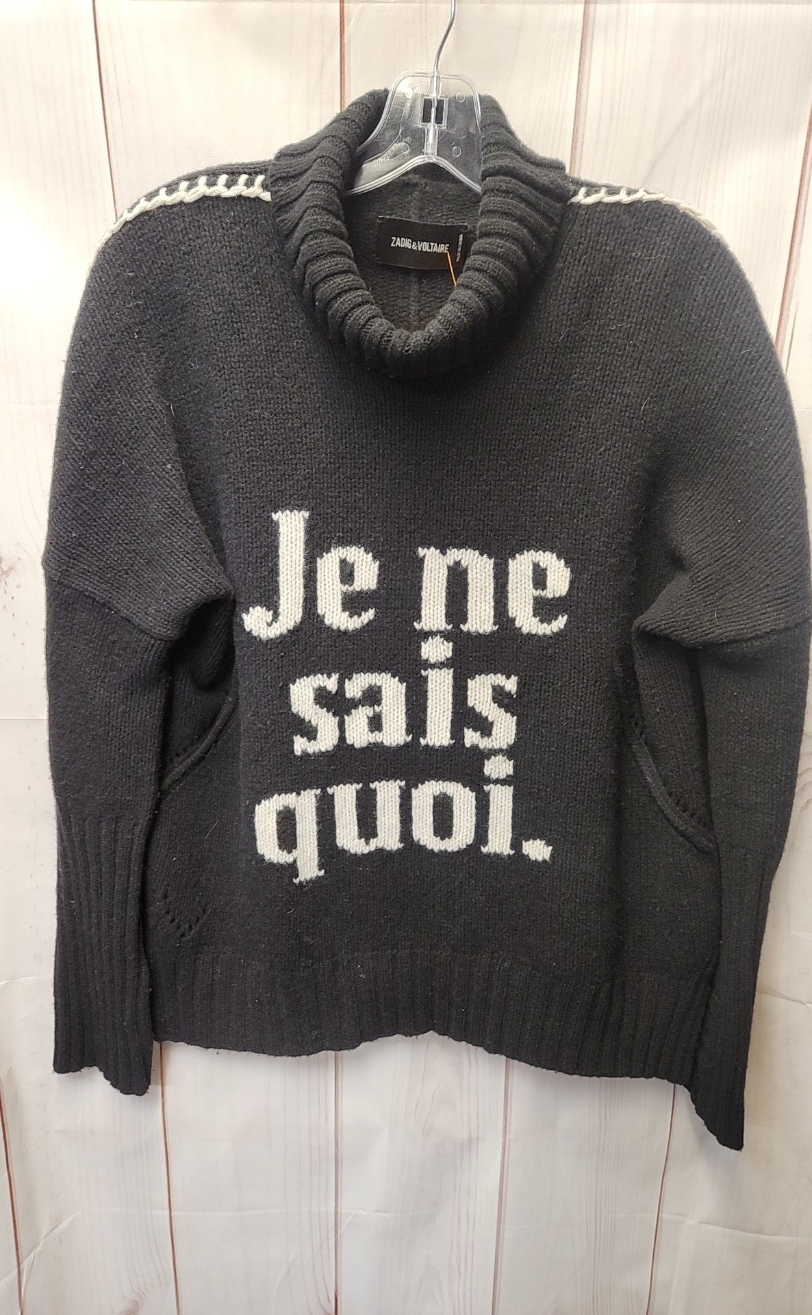 Zadig & Voltarre Women's Size S Black Sweater