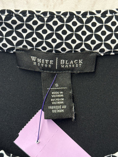 White House Black Market Women's Size S Black Dress