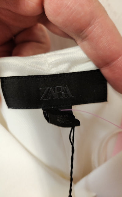 NWT Zara Women's Size XS White Dress