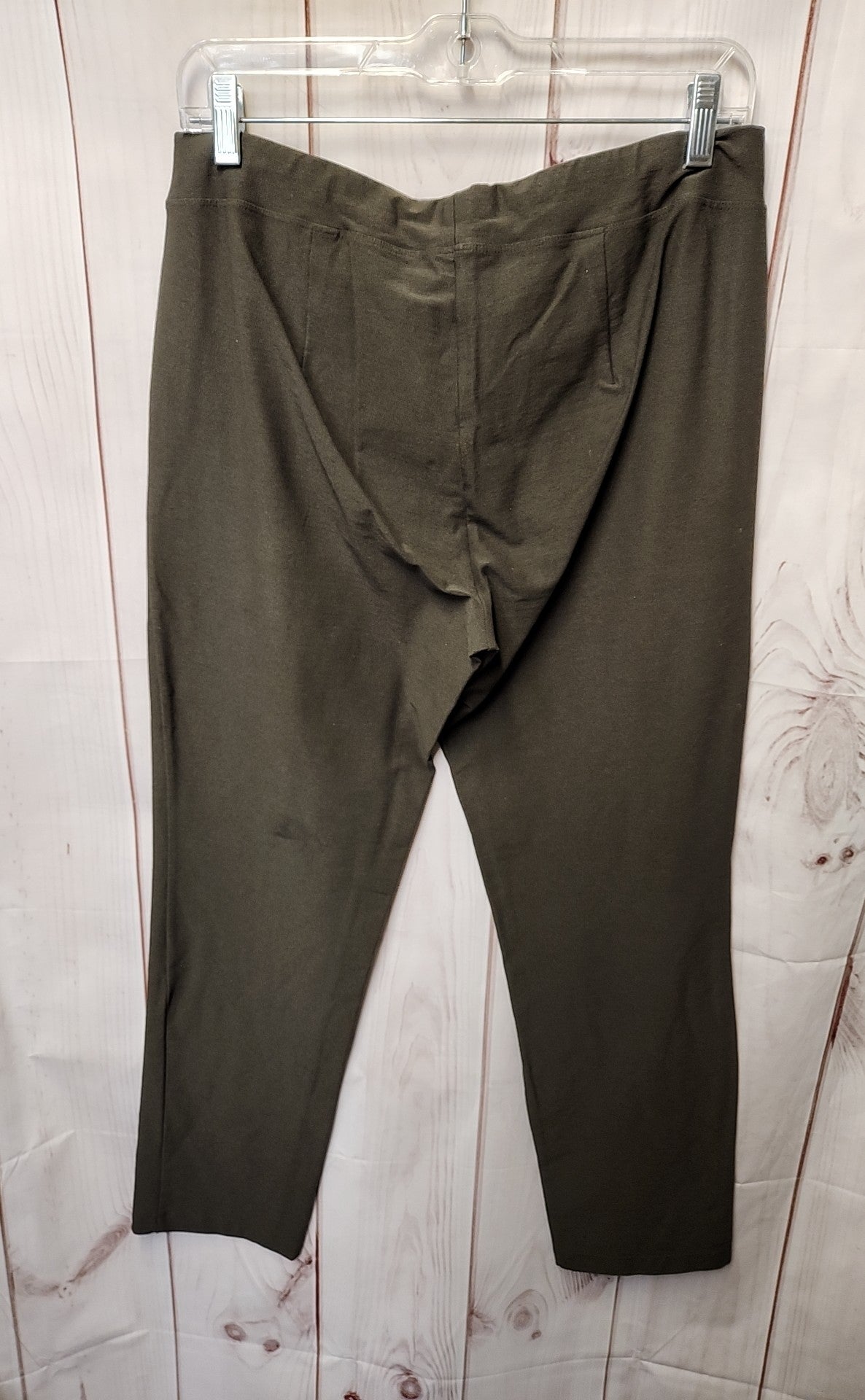 Eileen Fisher Women's Size S Olive Green Pants