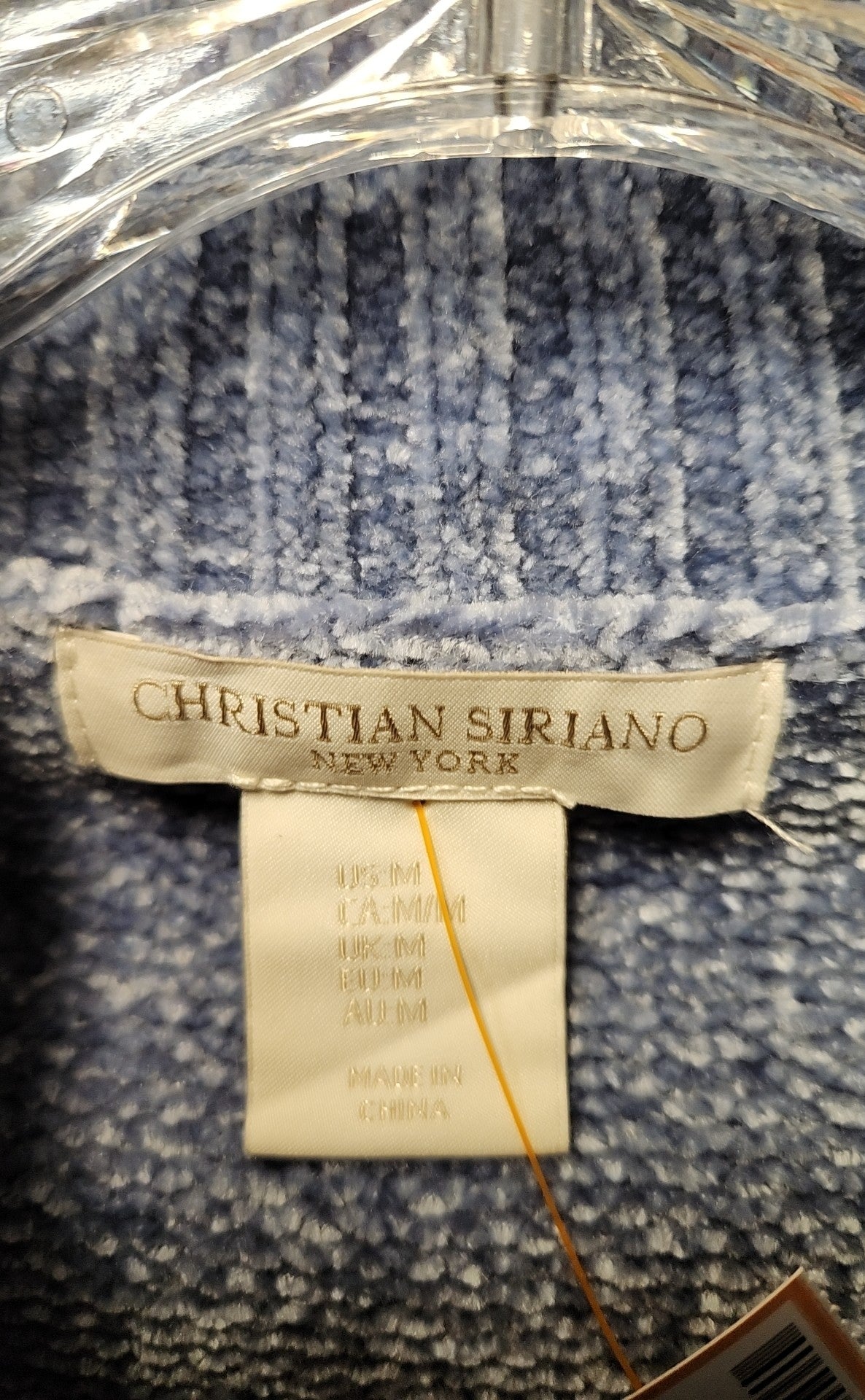 Christian Siriano Women's Size M Blue Sweater