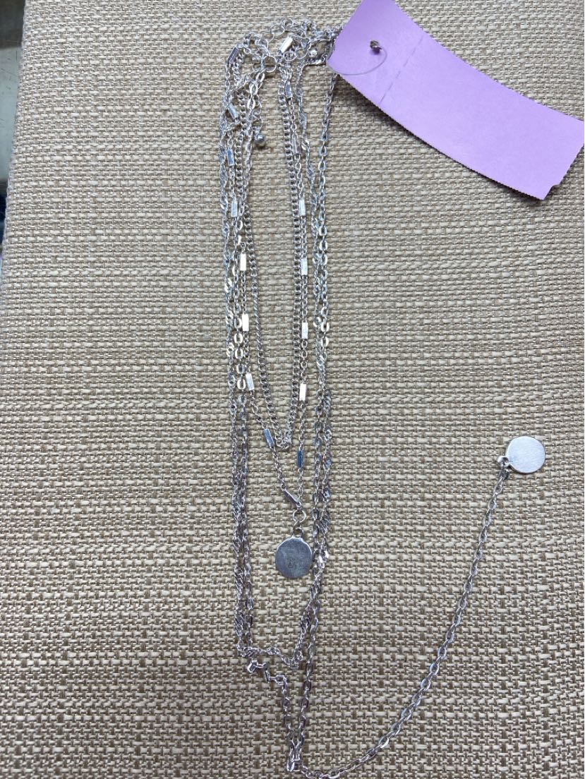 Silver Layered Necklace