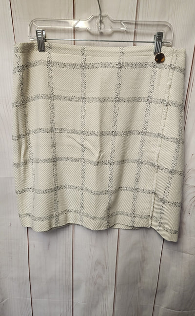 Ann Taylor Women's Size 12 White Skirt