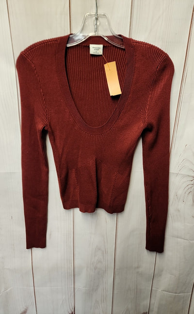 Abercrombie & Fitch Women's Size S Red Sweater