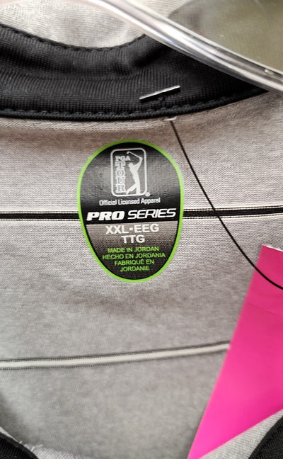 PGA Men's Size XXL Gray Shirt